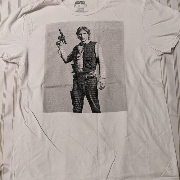 Star Wars Lightweight Tee Hans Solo Tee - Picture 1 of 4
